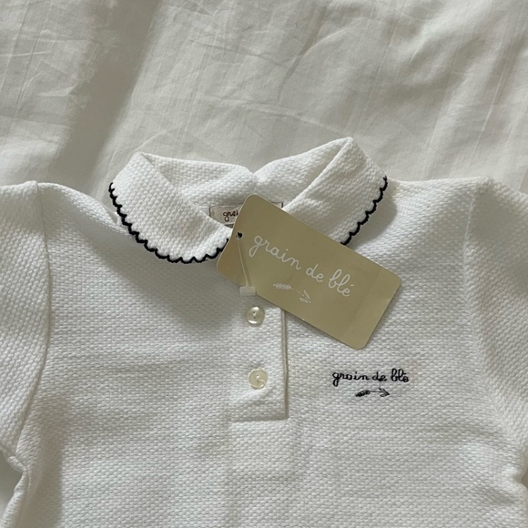 Baby clothes Peter Pan collar - Picture 3 of 3